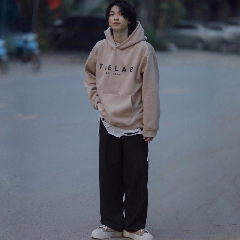 Áo Hoodie Teelab Local Brand,Áo Khoác Teelab Unisex Premium Basic HD038