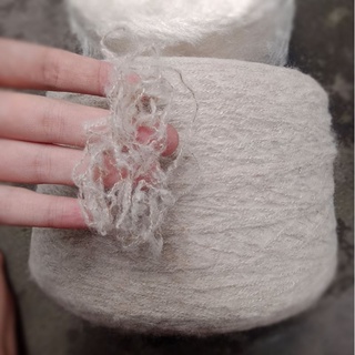 Len Mohair Sợi Nhẹ Ấm Đan Móc Đồ Đông