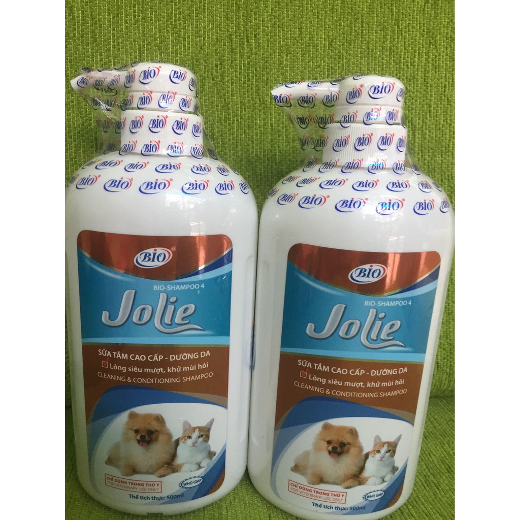 Sữa tắm khử mùi, thơm lâu cho chó mèo - Sữa tắm cho chó mèo - Bio Jolie 500ml