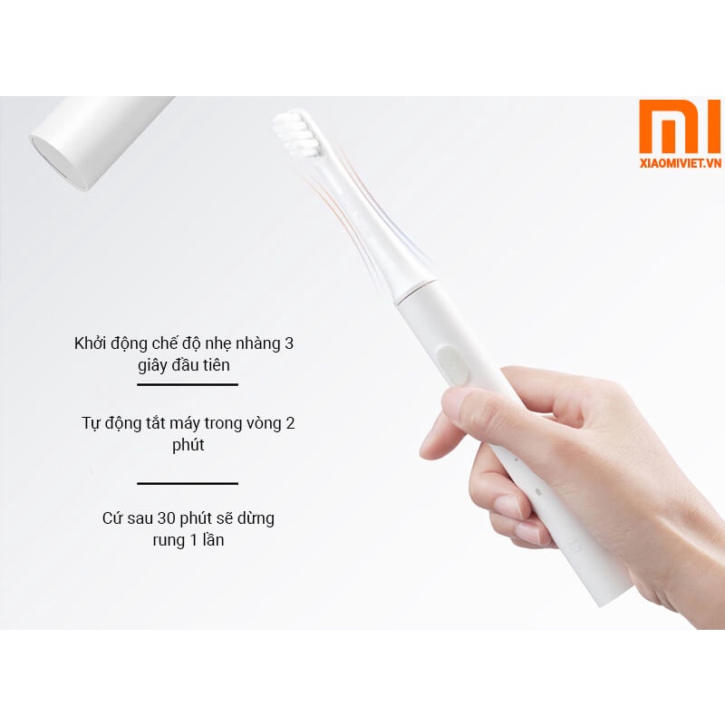 Bàn Chải Điện Xiaomi Mijia T500, T300, T100 Bàn Chải Siêu Âm Làm Trắng Răng Máy Rung Không Dây Vệ Sinh Răng Miệng Sạch