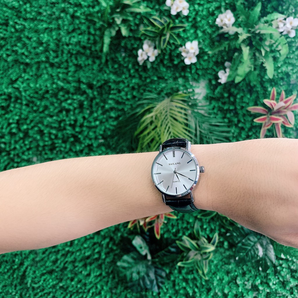 Đồng Hồ Nam SAILANG 0011  ⚡ [Mẫu Siêu Đẹp] ⚡ Với Mặt Dây Da Chất Lượng, Thời Thượng