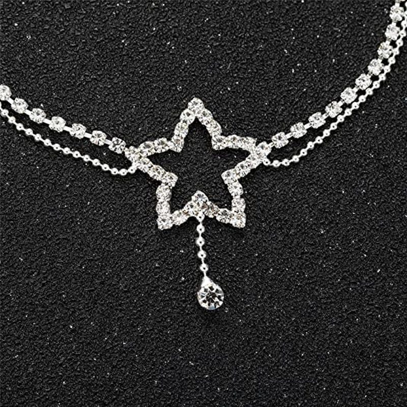 Lắc Chân Mạ Vàng Trắng Đính Đá Thời Trang Cho Nữ | BigBuy360 - bigbuy360.vn