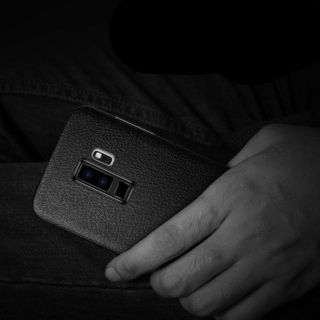 S9 / S9 plus - Ốp lưng dẻo giả da