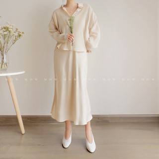 Chân váy lụa ( Yuri skirt ) made by Mow studio