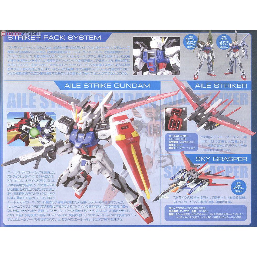 Mô hình lắp ráp RG Aile Strike Gundam Bandai - GDC