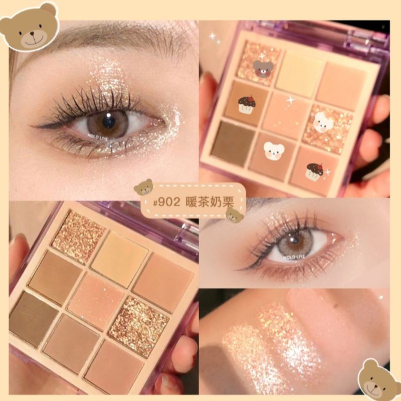 HOLD LIVE - Bảng mắt Hold Live Maddie Bear Mist Eyeshadow Palette