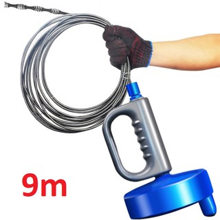 Dụng cụ thông cống chuyên nghiệp 9m thế hệ mới