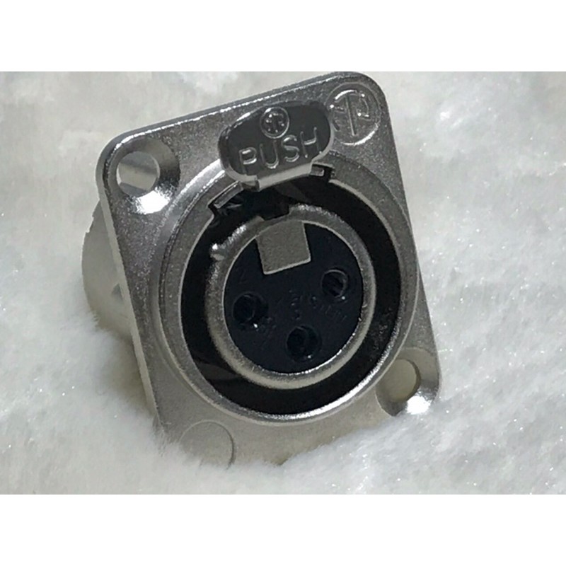 Jack canon âm đực cái neu trik cho hộp box hoặc thanh nhôm trong thiết bị âm thanh chuyên dùng