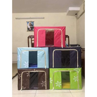 thùng khung sắt đựng đồ dùng quần áo
