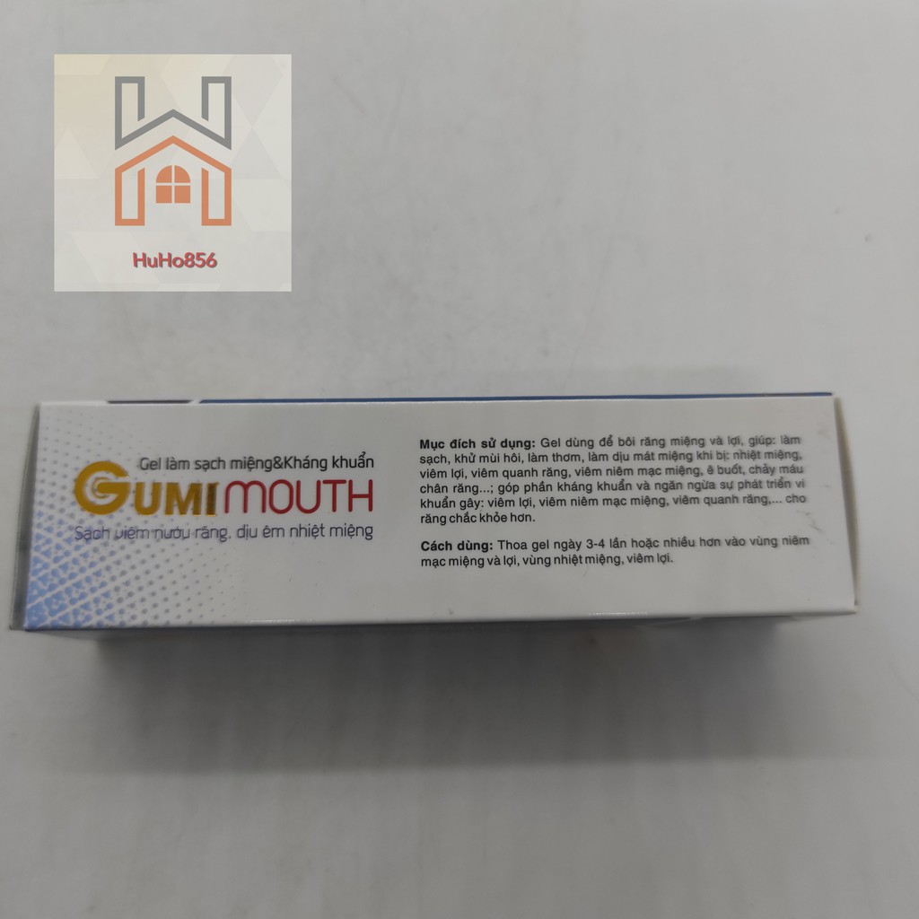Gel Gumimouth - Sạch Viêm Nướu Răng, Dịu Êm Nhiệt Miệng