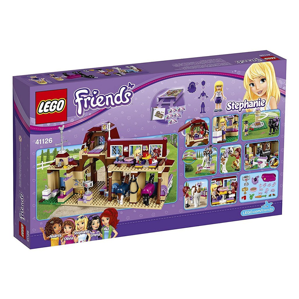 LEGO- Friends 41126 - Trường Đua Ngựa Heartlake