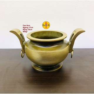 Bát Nhang trơn - Lư Hương Đồng Dày - Tượng Đồng Thờ Cúng