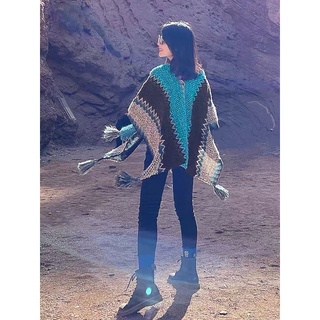 Khăn len thổ cẩm dân tộc/ khăn bohemian