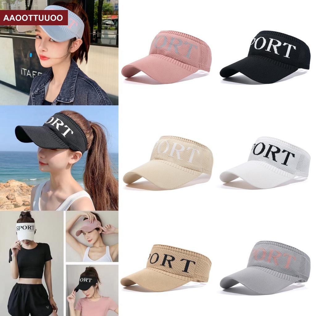 Mũ Lưỡi Trai Thể Thao Che Nắng Hở Đầu Với 6 Màu Lựa Chọn