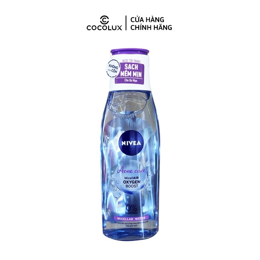 [COCOLUX] Nước Tẩy Trang Nivea Ngăn Ngừa Mụn - Acne Clear