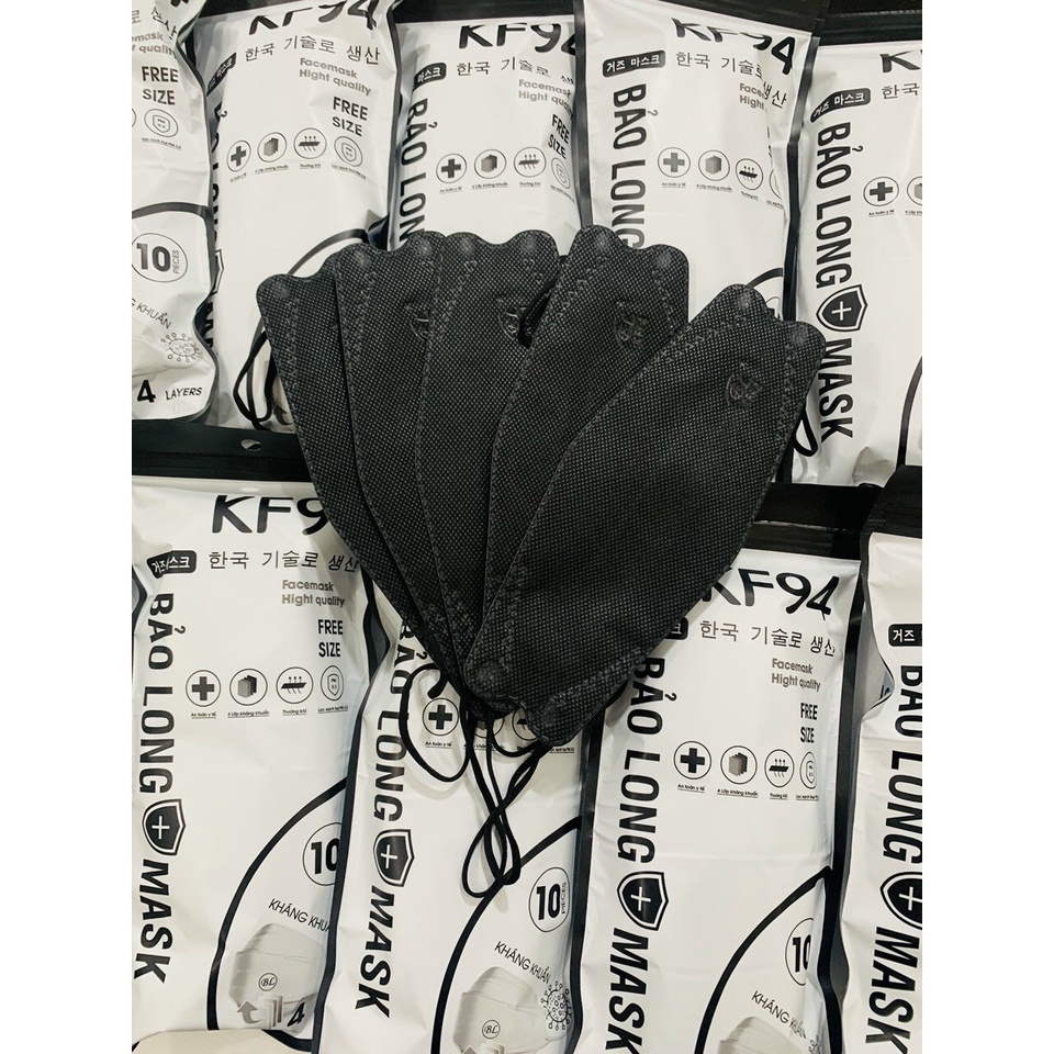 Bán sỉ, Combo sỉ 300 cái khẩu trang 4D KF94 BLMASK hàng loại 1