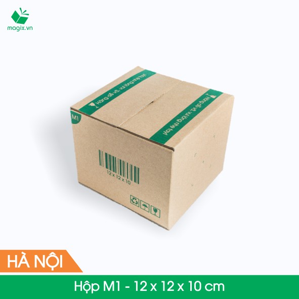 M1 - 12x12x10 cm - 20 Thùng carton hộp carton