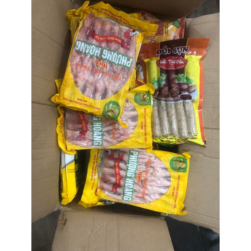 Chân gà rút xương Loại 1 túi 1kg