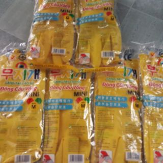 Bao tay cao su Đông Cầu Vồng.