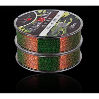 Cước câu cá cước trục thẻo 3d tàng hình 100m nano