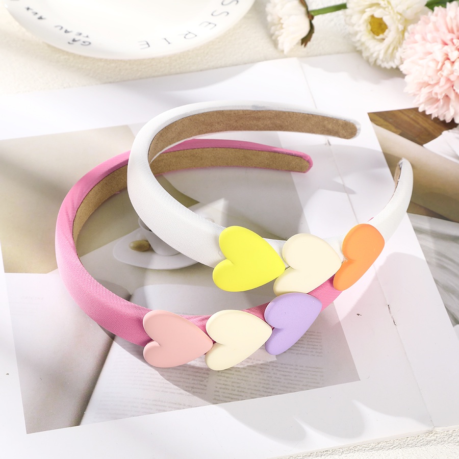 Băng Đô Cài Tóc Hình Trái Tim Dễ Thương Cho Bé Gái