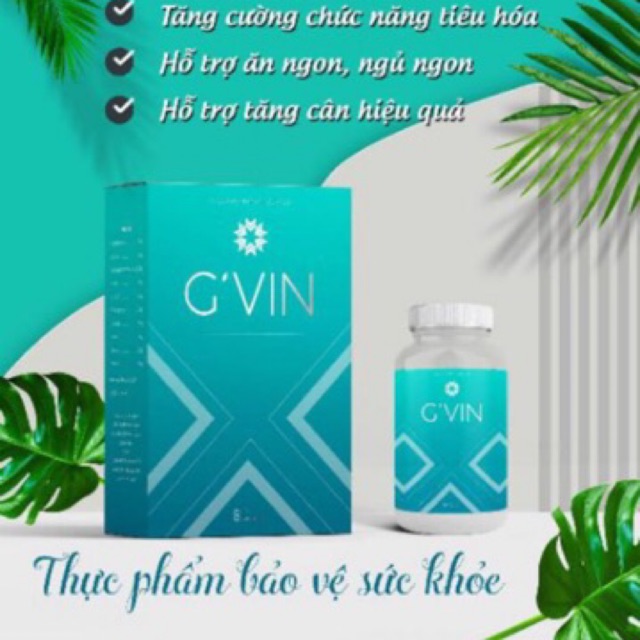 Tăng cân G vin [ Kèm Thẻ Bảo Hành - Tăng 2-8 kg ]