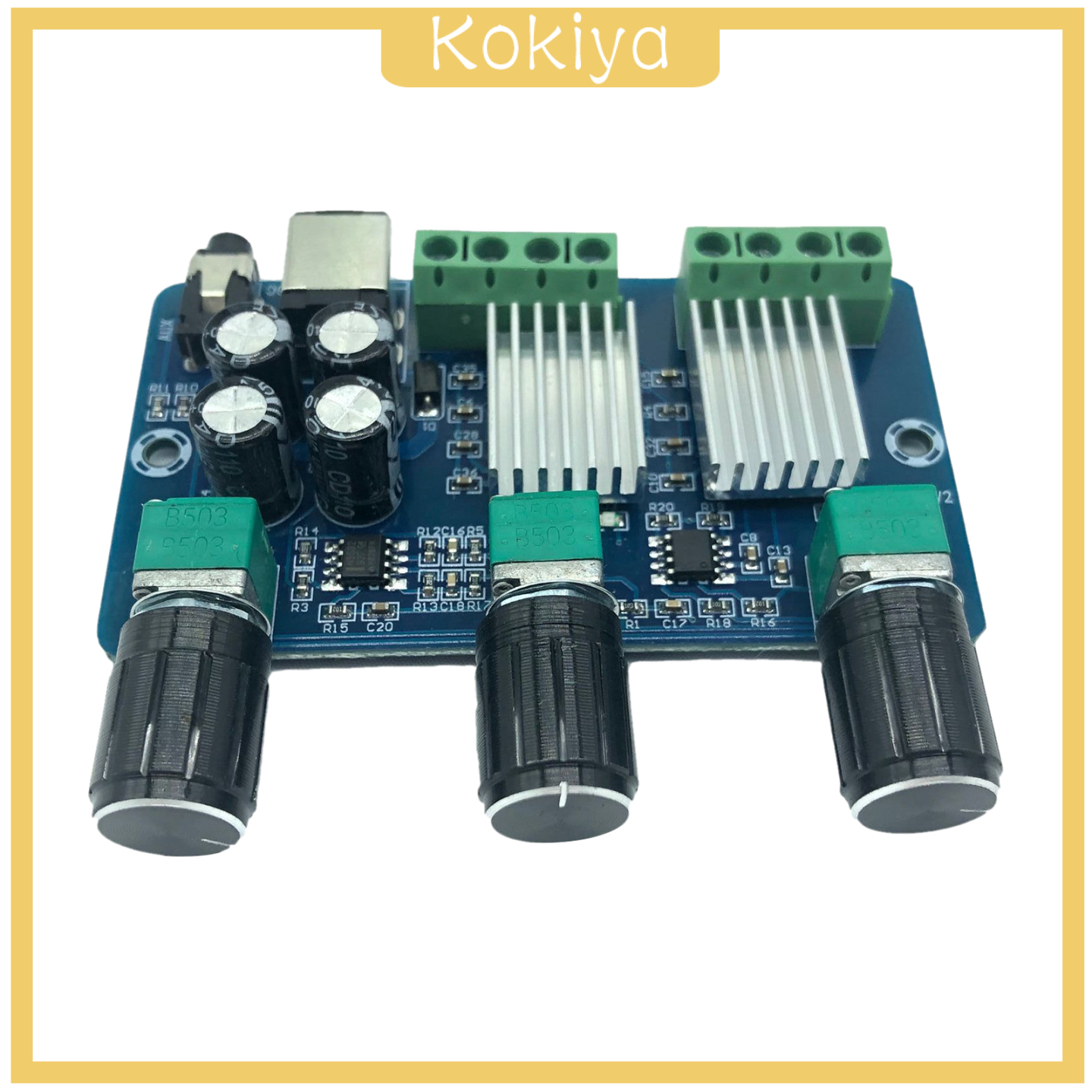 [KOKIYA]DC12V XH-A355 Digital Stereo Audio Power Amplifier Board Voice Player AMP