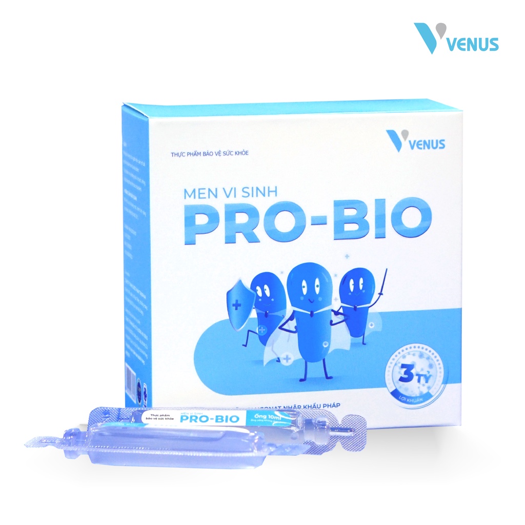 Men vi sinh Pro-Bio VNS Group bổ sung lợi khuẩn và kẽm hỗ trợ cải thiện hệ vi sinh đường ruột (10ml x 20 ống)