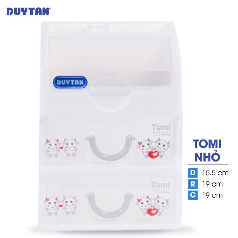 Tủ nhựa Duy Tân Tomi Nhỏ - 3 ngăn - Nhiều màu