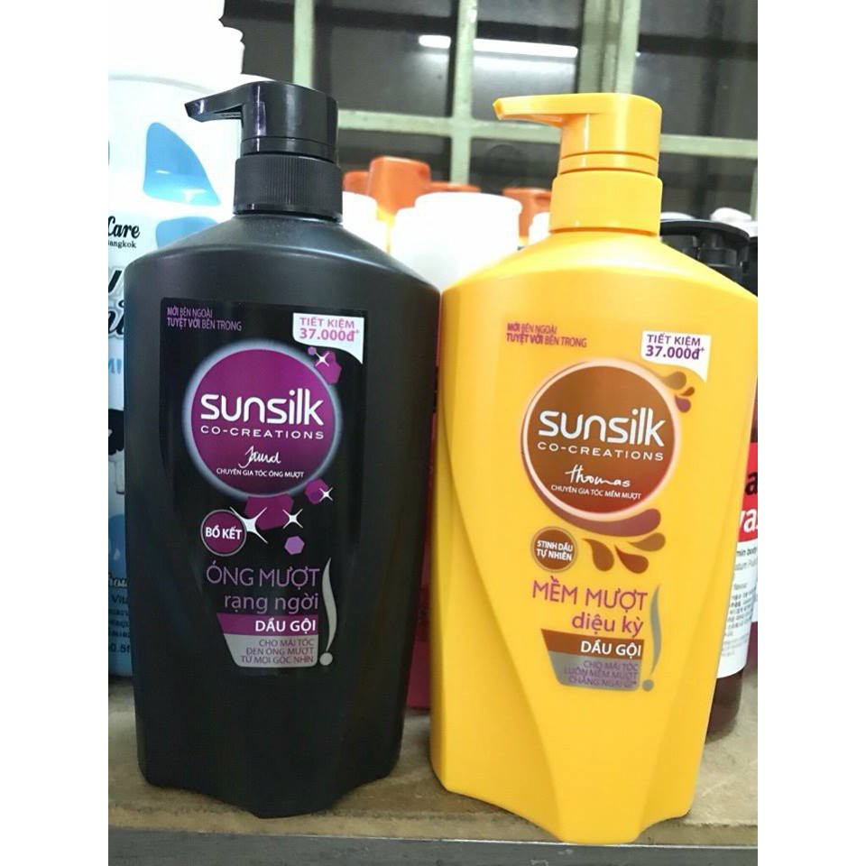 Dầu gội Sunsilk 900g mềm mượt diệu kỳ