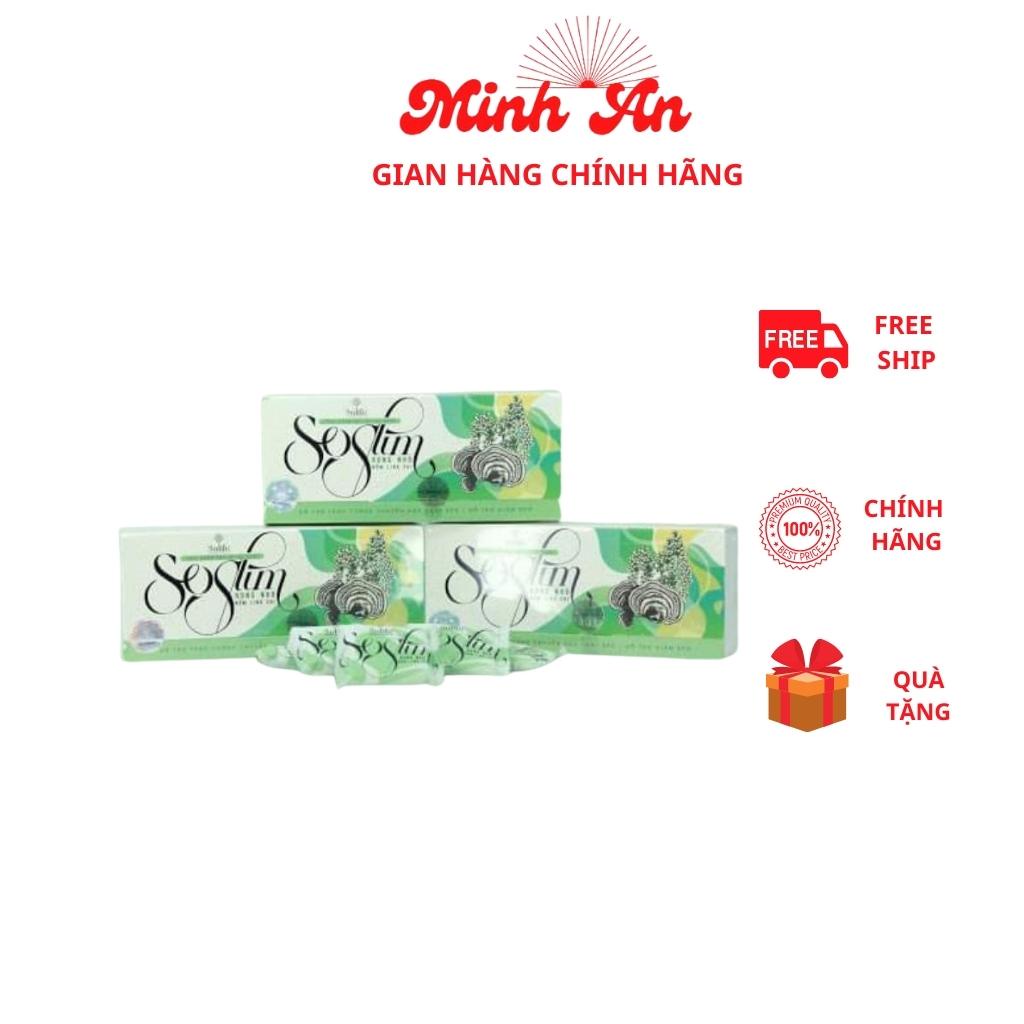 Kẹo Giảm Cân SoSlim Rong Nho Nấm Linh Chi