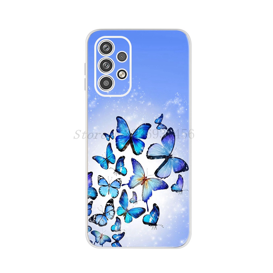 Ốp Điện Thoại Mềm Họa Tiết Hoa Thời Trang Cho Samsung Galaxy A23 2022 A23 5G SM-A235F A 23 4G 6.6"