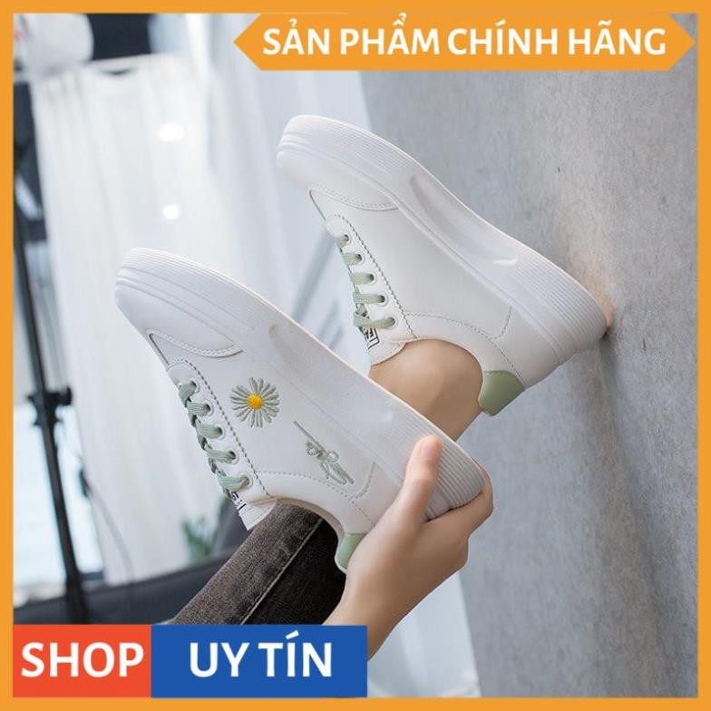 [Hàng mới] Giày thể thao thêu hoa cúc nhí, 😍Phong cách Hàn Quốc sneakers siêu nhẹ (2017) | BigBuy360 - bigbuy360.vn