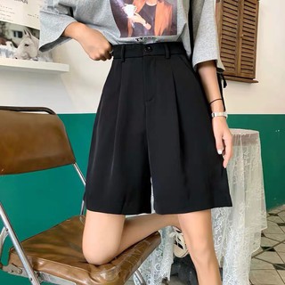 Quần short nữ ống rộng 1 ly