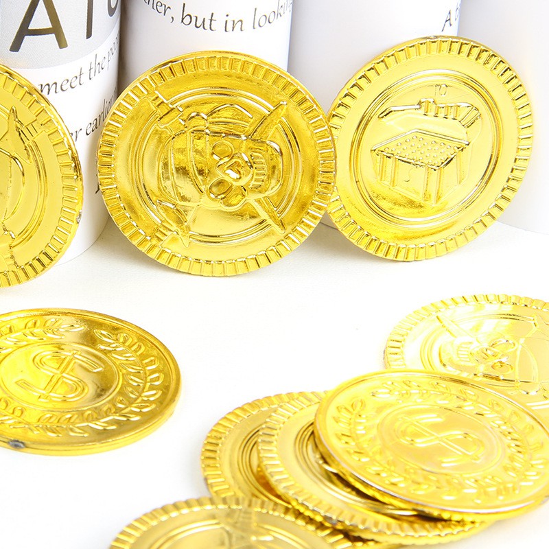 Đồng Xu Cướp Biển Vàng Mô Phỏng