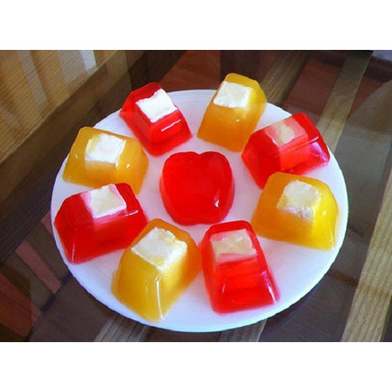 SỈ 25 HỘP BỘT RAU CÂU DẺO CHUNG PHÁT - hộp 12 gói x 10gr