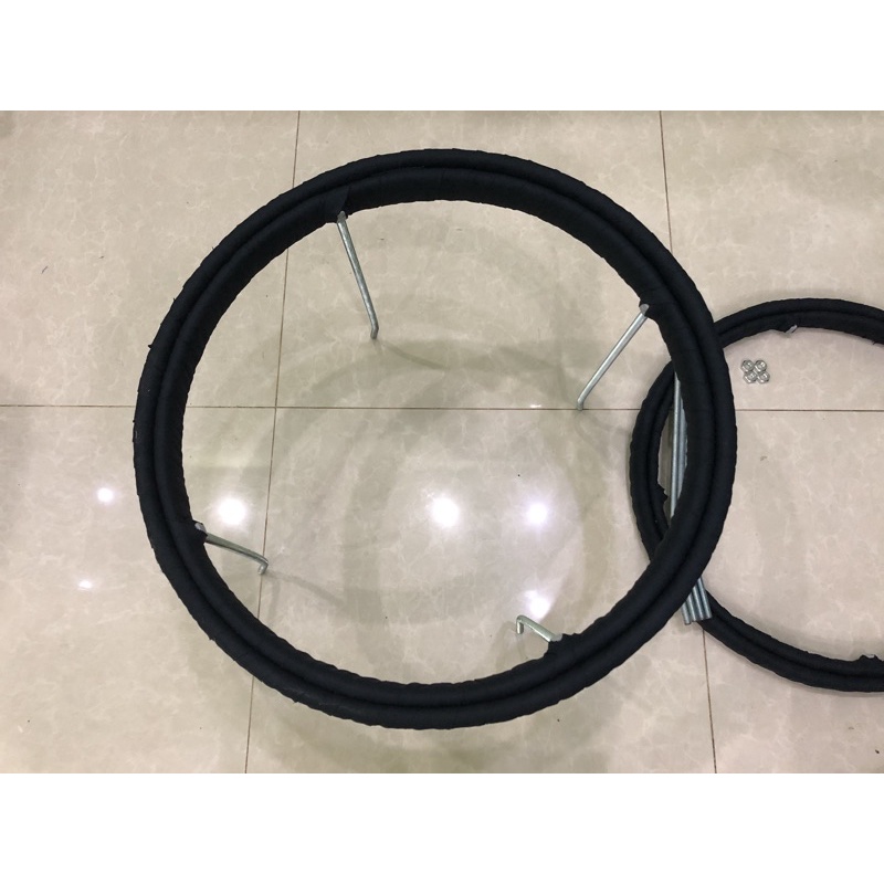 Khung thêu bằng sắt ,chân rời,5kích cở