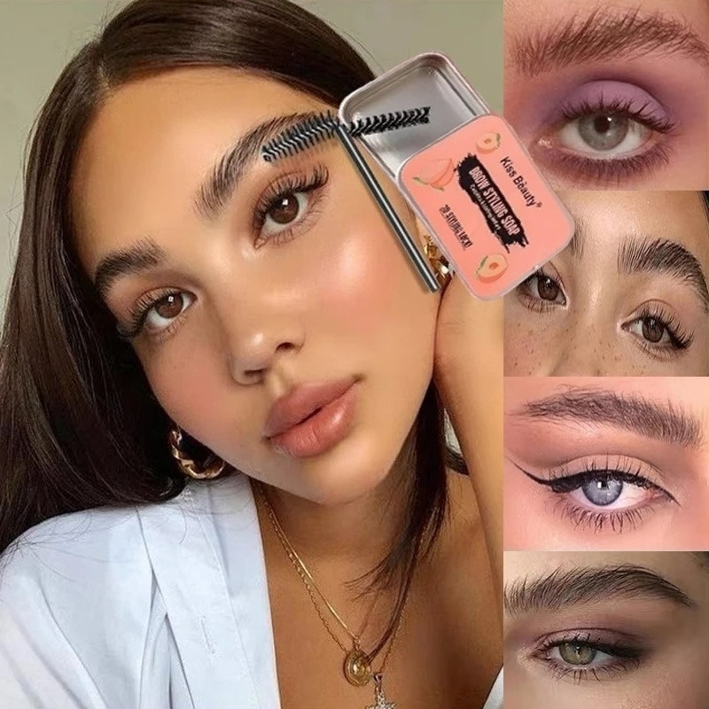 Sáp Định Hình Lông Mày 3D Lâu Trôi Kháng Nước Chống Mồ Hôi Không Màu