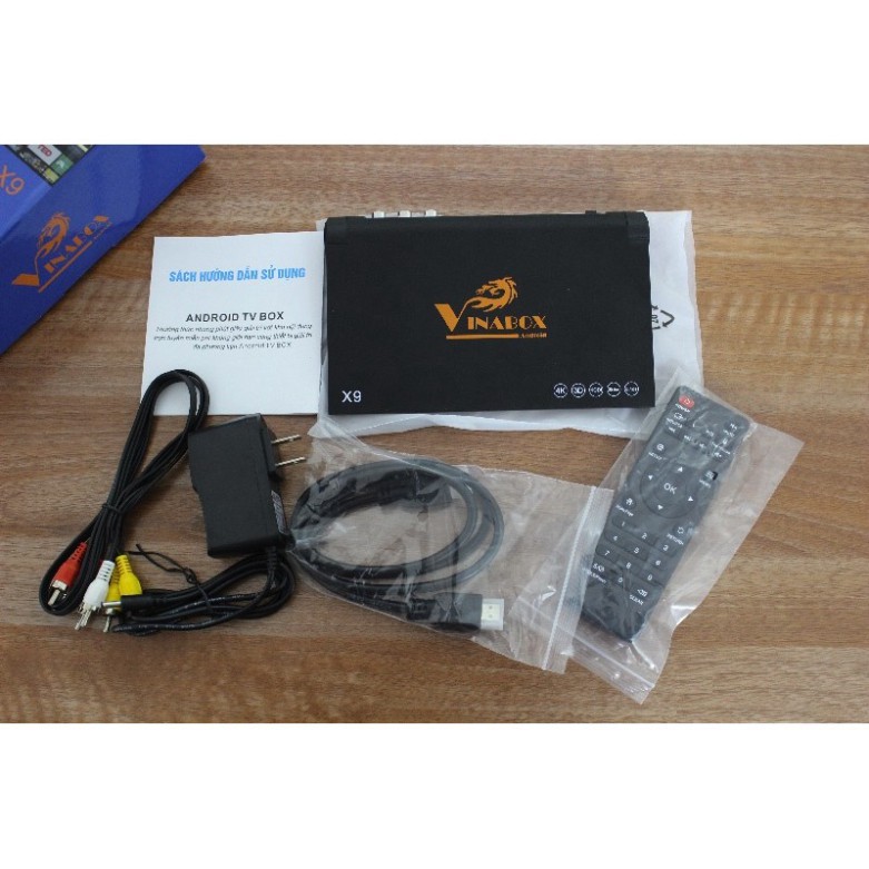 ANDROID TV BOX VINABOX X9 Biến Tivi Thương Thành Smart TV