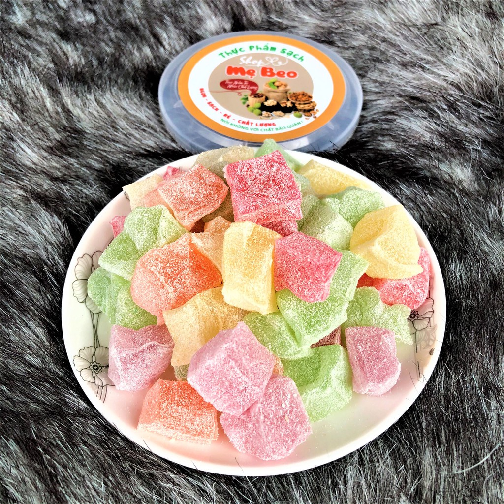 500Gr Kẹo Dẻo Sữa Trái Cây Thập Cẩm Cực Ngon