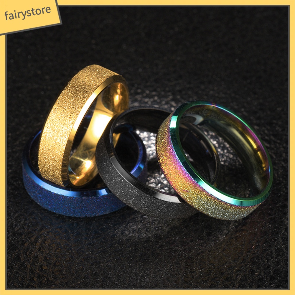 Nhẫn Thép Không Gỉ Thời Trang Cho Cặp Đôi