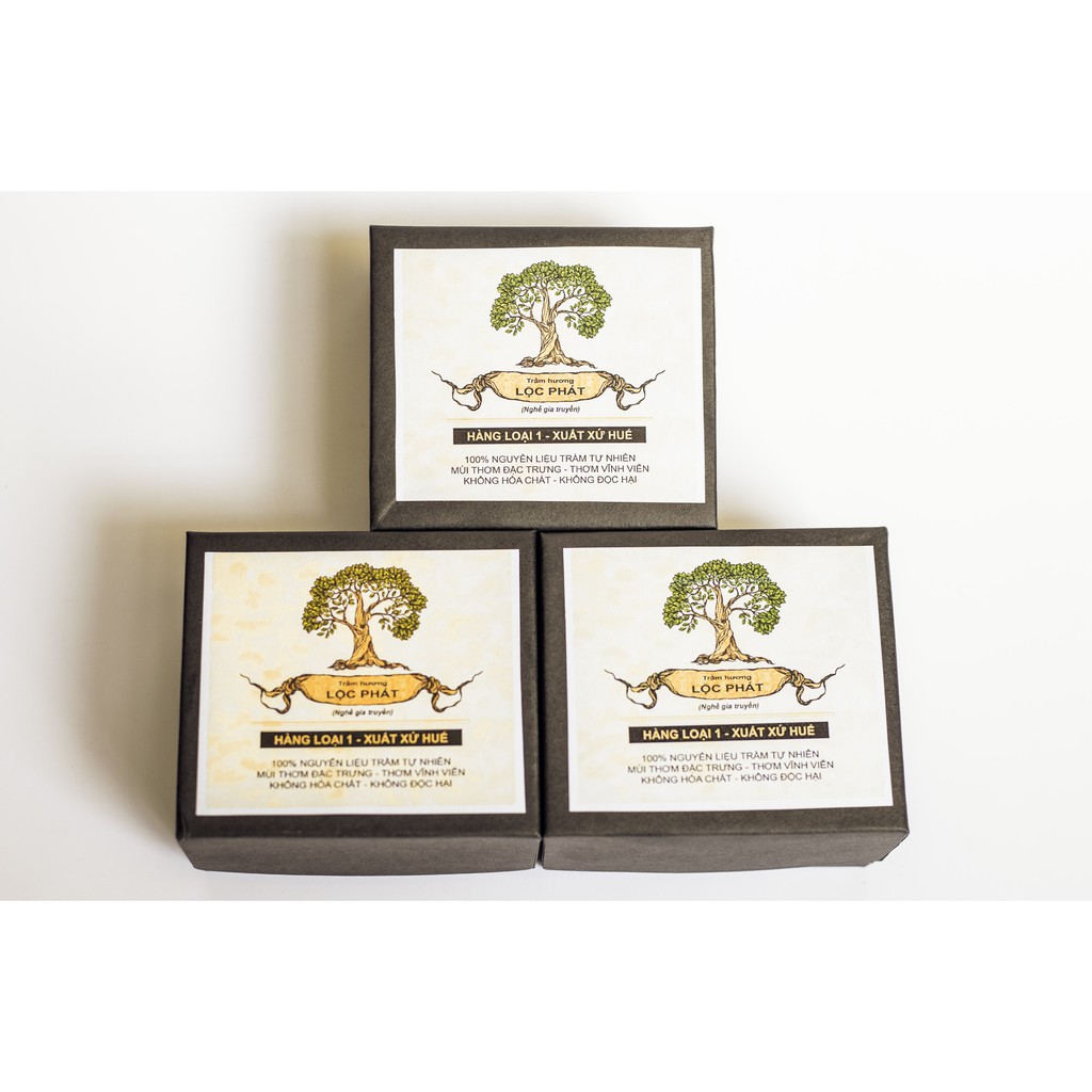 Nụ trầm hương tự nhiên 100% - Trầm Lộc Phát - LOẠI 1 (10 viên/hộp ) | BigBuy360 - bigbuy360.vn