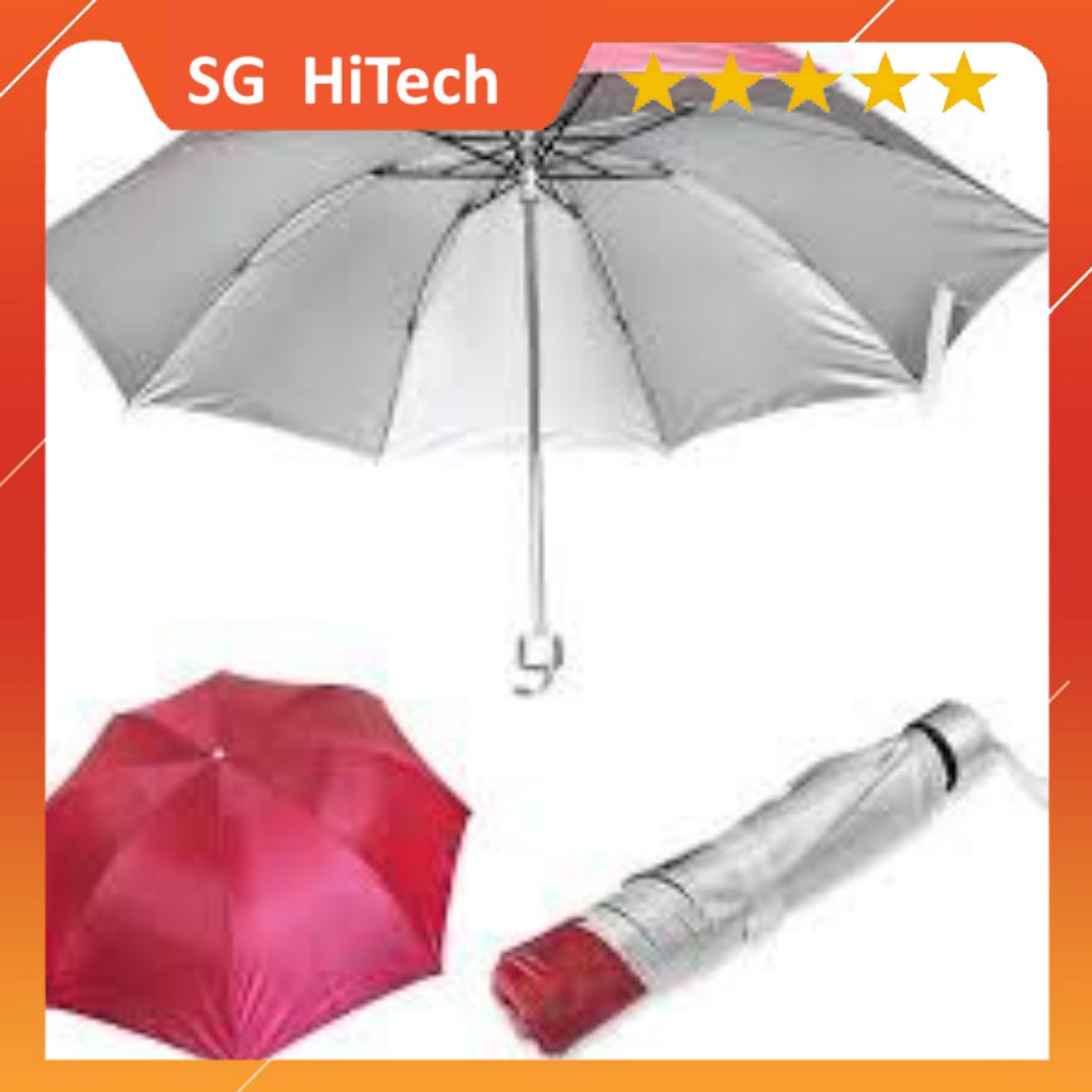 Dù xếp gọn đi mưa