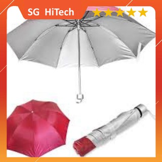 Dù xếp gọn đi mưa