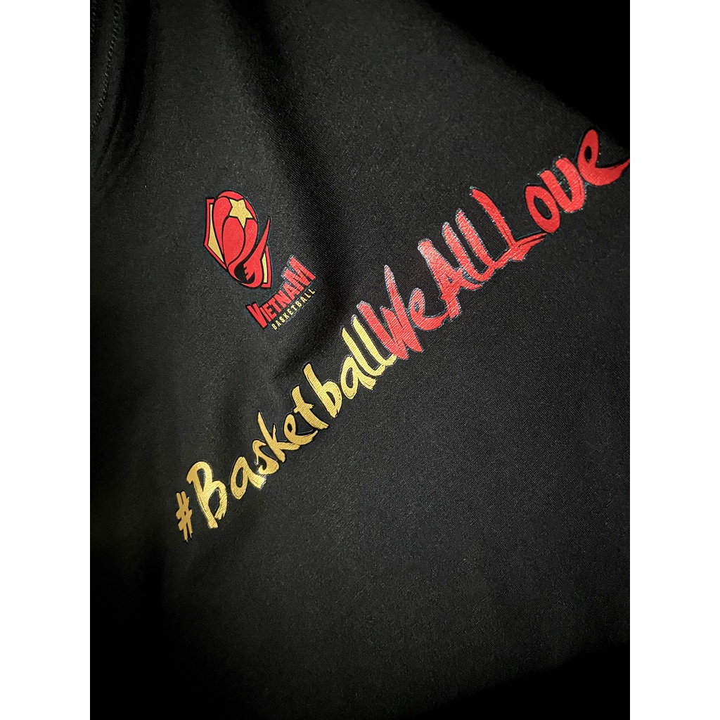 Áo thun bóng rổ VIETNAM RED & GOLD