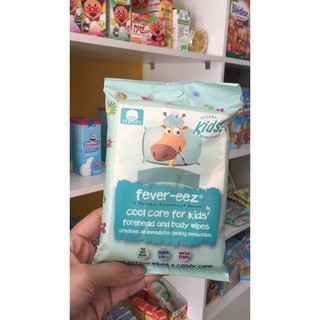 Khăn giấy Lau Hạ Sốt Fever Eez 32 Tờ - Mỹ