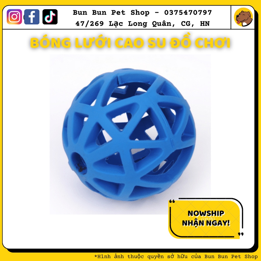 Đồ chơi bóng hổng (hollow ball) cho chó