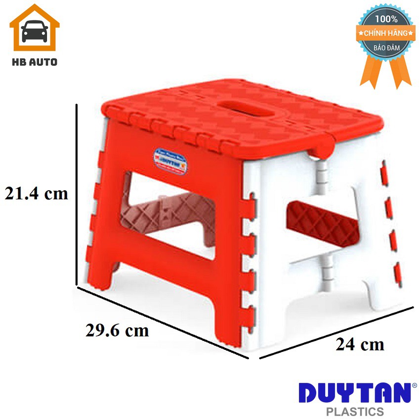 Lô Bàn Xếp Đa Năng Duy Tân 65 x 45 x 50 cm và Bốn Ghế Lùn Xếp Nhỏ Gọn Duy Tân 29.6 x 24 x 21.4 cm