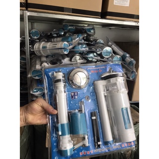 CỤM XẢ NƯỚC BỒN CẦU LIỀN KHỐI 2 NHẤN