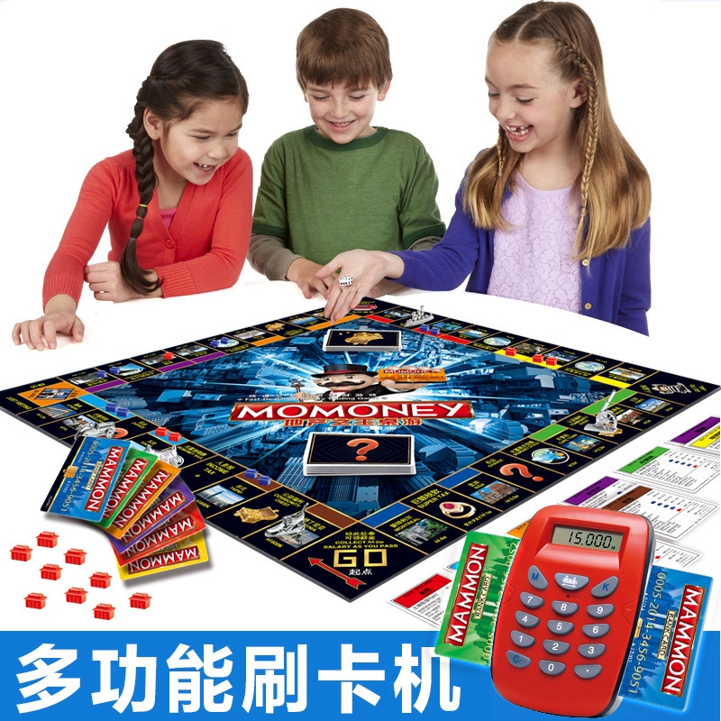 Bộ Cờ Tỷ Phú Monopoly Vui Nhộn Cho Bé